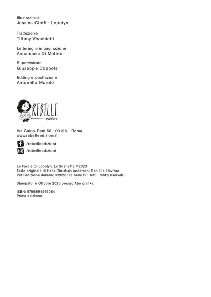 La sirenetta. Le favole di Loputyn. Ediz. a colori