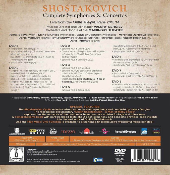The Complete Symphonies Of Shostakovich