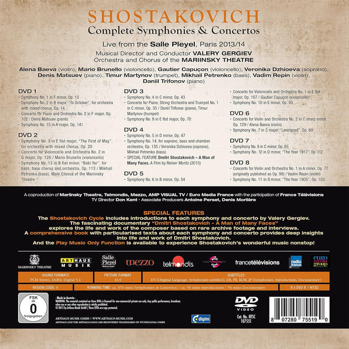 The Complete Symphonies Of Shostakovich