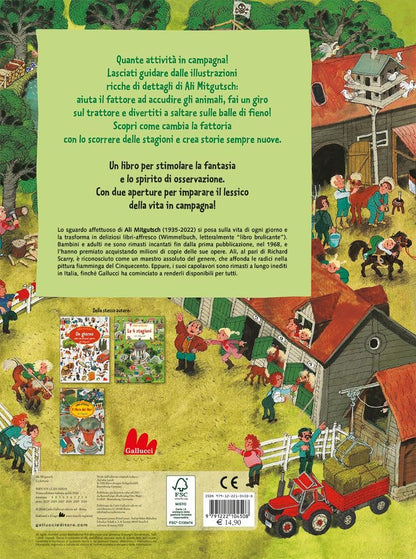 Ali Mitgutsch - La Fattoria. Libro-Affresco. Ediz. A Colori