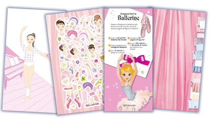 Lili Chantilly - Disegna E Vesti Le Ballerine. Fashion Girl. Ediz. A Colori. Ediz. A Spirale