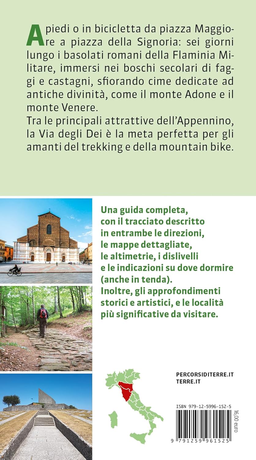 Simone Frignani - Guida Alla Via Degli Dei. Da Bologna A Firenze E Ritorno