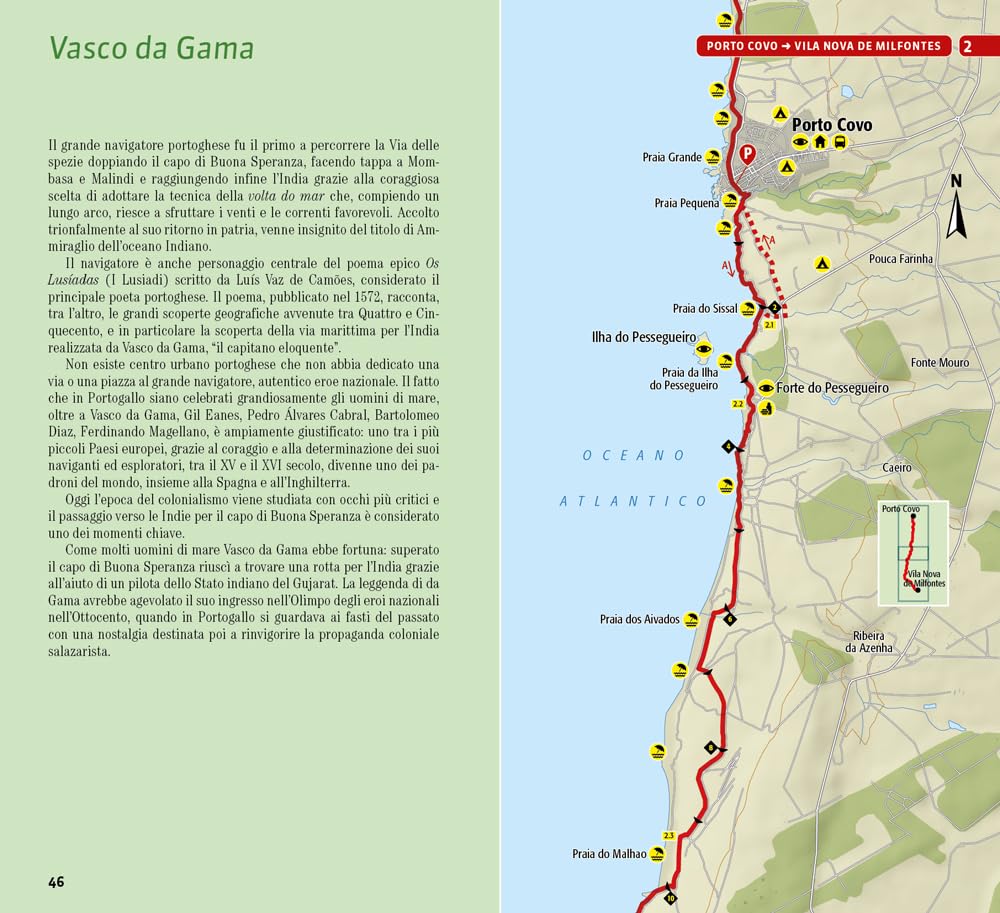 La Rota Vicentina. Il sentiero dei pescatori e il cammino storico