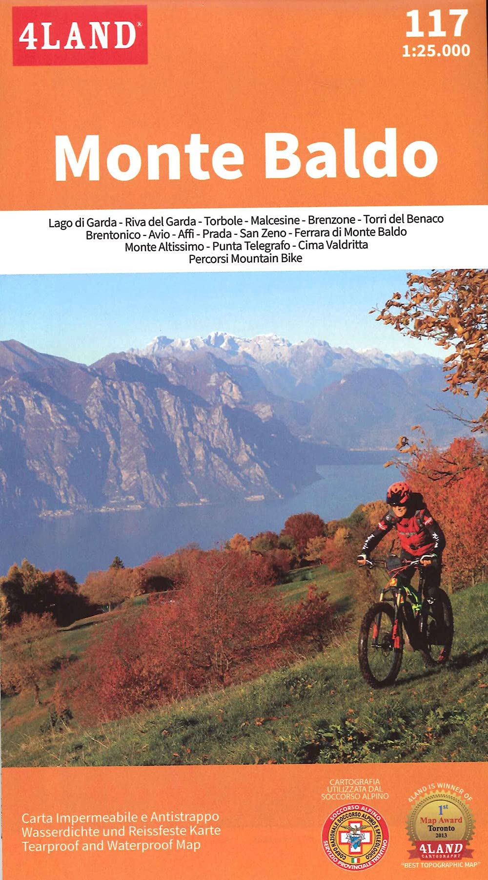 4Land Srl - Monte Baldo N. 117 1:25.000