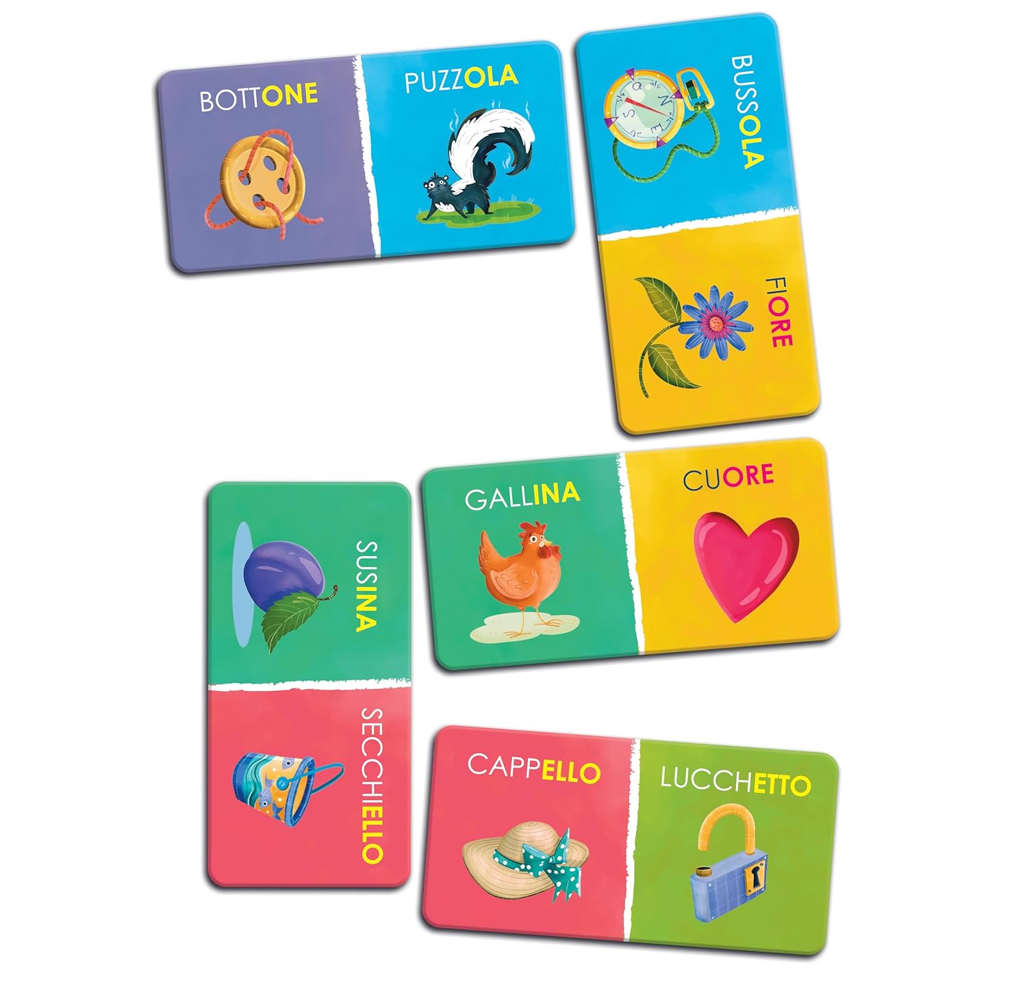 L'indovina rime. Ediz. a colori. Con domino delle rime