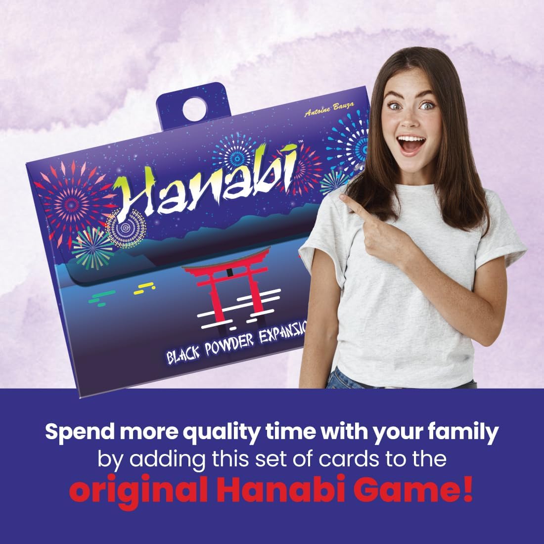 Expansion Pack for Hanabi Black Powder - Family Game