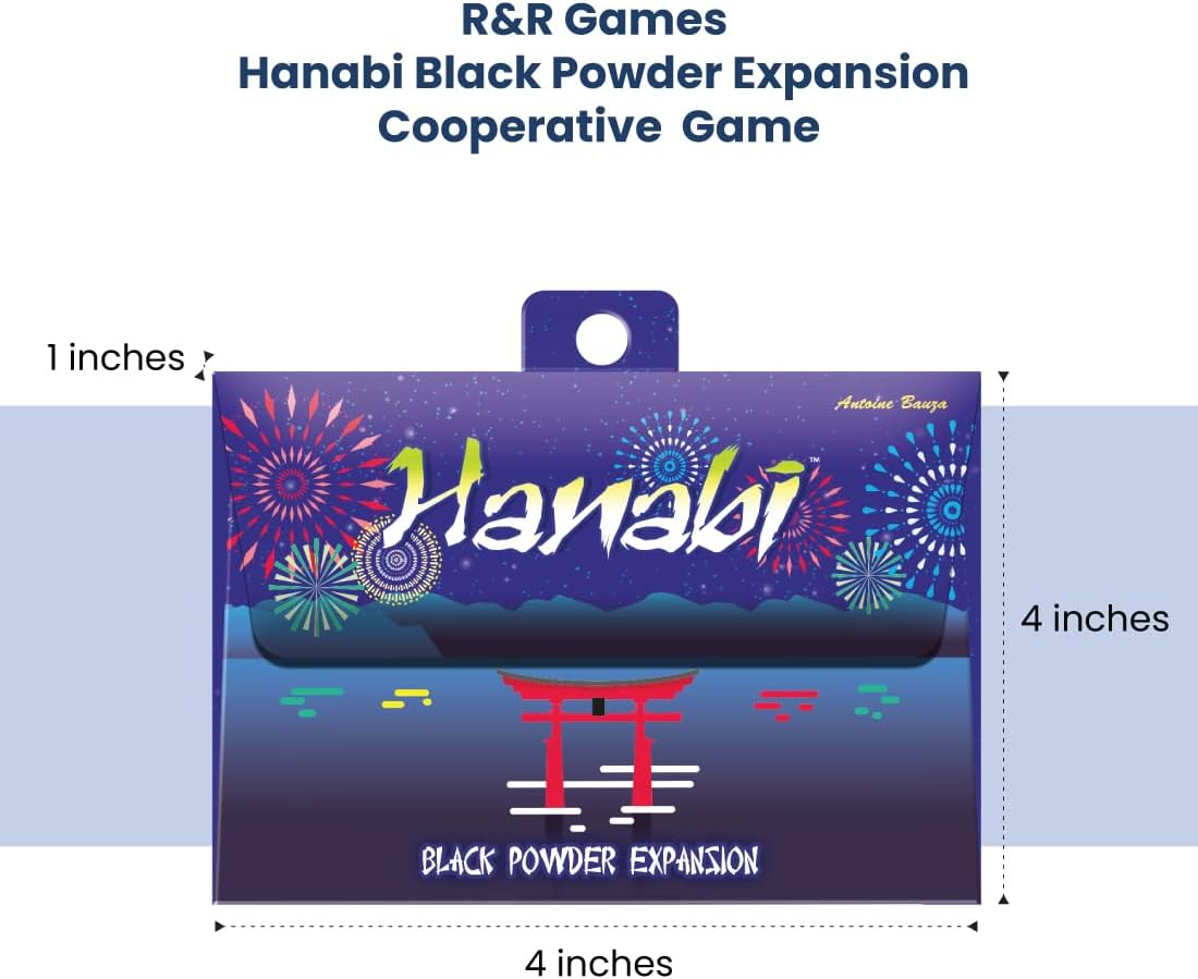 Expansion Pack for Hanabi Black Powder - Family Game