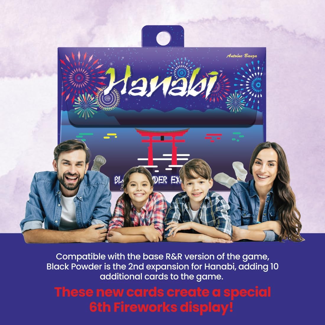 Expansion Pack for Hanabi Black Powder - Family Game