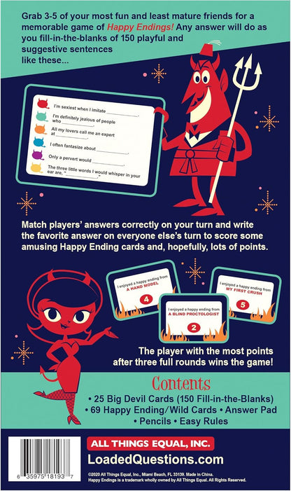Happy Endings Adult Card Game