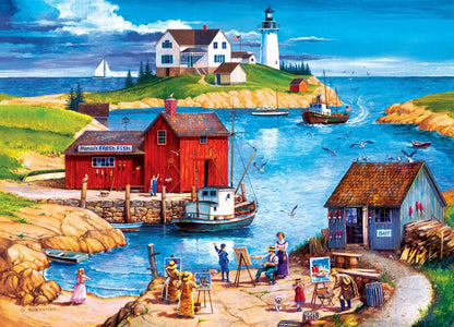 MasterPieces 1000 Piece Jigsaw Puzzle for Adults, Family, Or Kids - Ladium Bay - 19.25"x26.75"