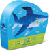 Crocodile Creek Mini Floor Puzzle - Shark City - 12 Large Jigsaw Pieces - for Kids Ages 2 Years and up - Heavy-Duty Box for Storage - Finished Puzzle is 9” x 12”
