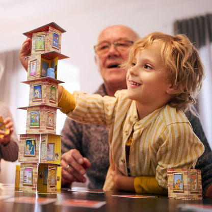 HABA 4789 Rhino Hero- A 3D stacking games for ages 5+ English version (Made in Germany