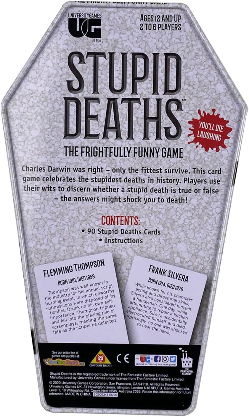 UG Stupid Deaths Tin (unit 2