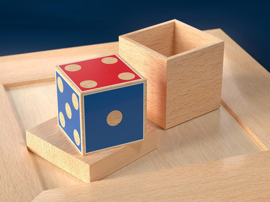 Marvin's Magic - Treasured Tricks Wooden Magic Tricks Set For Kids - Includes Escaping Coloured Blocks, Vanishing Rabbit Illusion, Amazing Rising Cards + More