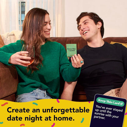 WHAT DO YOU MEME? El mejor juego de citas nocturnas de Relatable, de los creadores de Let's Get Deep, el relleno perfecto de calcetines para mujer, incluye 300 cartas, spinner e instrucciones de juego