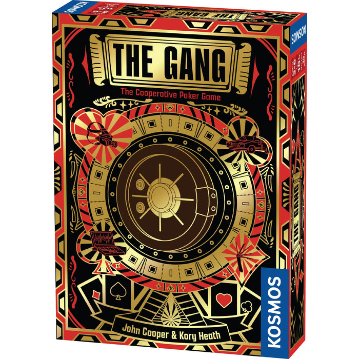 Thames & Kosmos - The Gang - Cooperative Poker Card Game, Family Game for Games Night, Game for Adults and Kids, Strategy Game, For 3 to 6 Players, Ages 10+