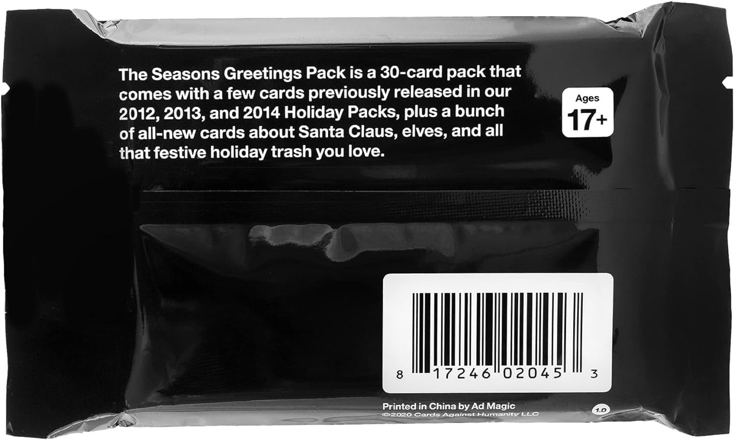 Cards Against Humanity Seasons Greetings Pack • Mini expansion