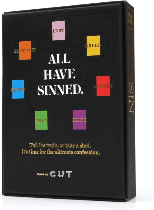 Truth or Drink: Sin Expansion Pack | Fun and Wild Card Games for Adults | Seven Deadly Sins Theme | For Game Night, College Party, Camping Games, Beach Day or Funny Gift