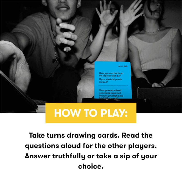 Truth or Drink: Sin Expansion Pack | Fun and Wild Card Games for Adults | Seven Deadly Sins Theme | For Game Night, College Party, Camping Games, Beach Day or Funny Gift