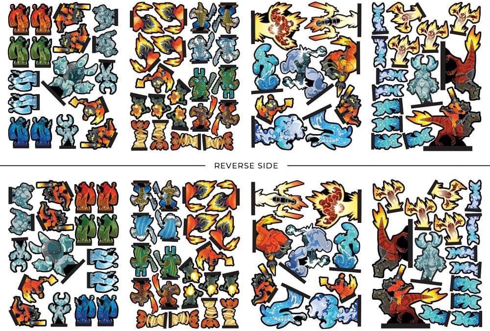 Gtg Minis: Elemental Enemies Set