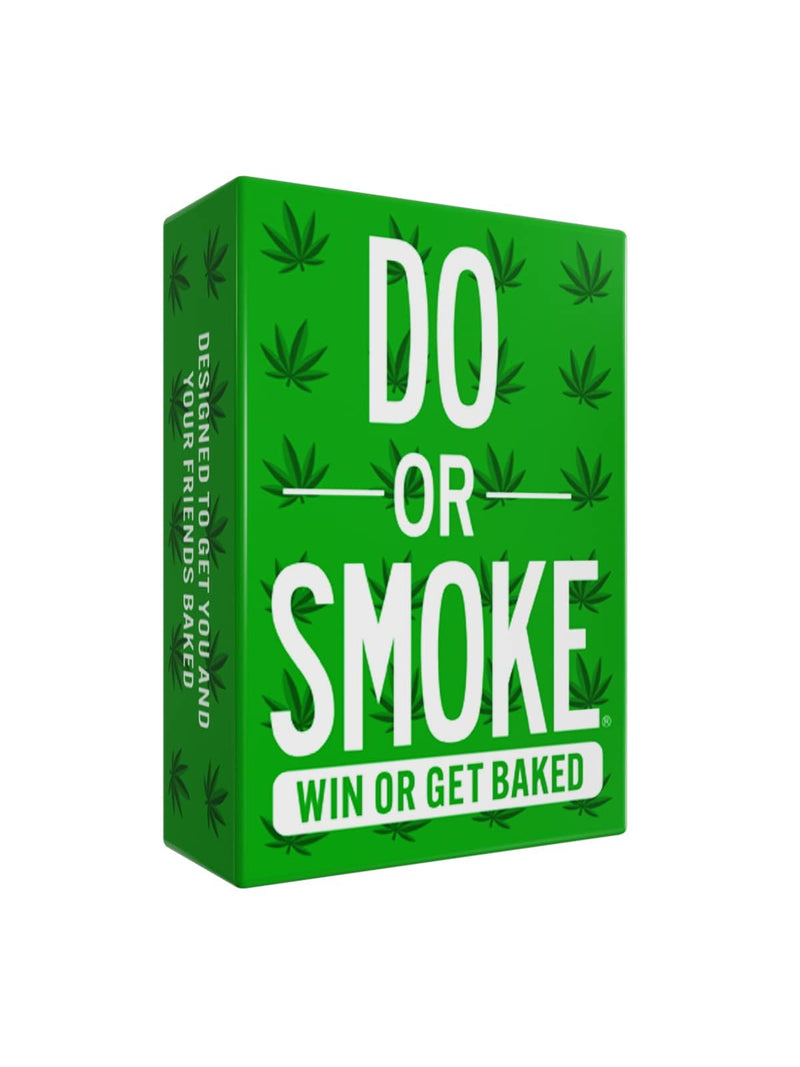 Do or Smoke Party Game for Adults - from The Makers of Do or Drink - Easy to Play Adult Card Game with 250 Challenge Cards - Trivia Games, Party Challenges, Versus, Truth Cards and More