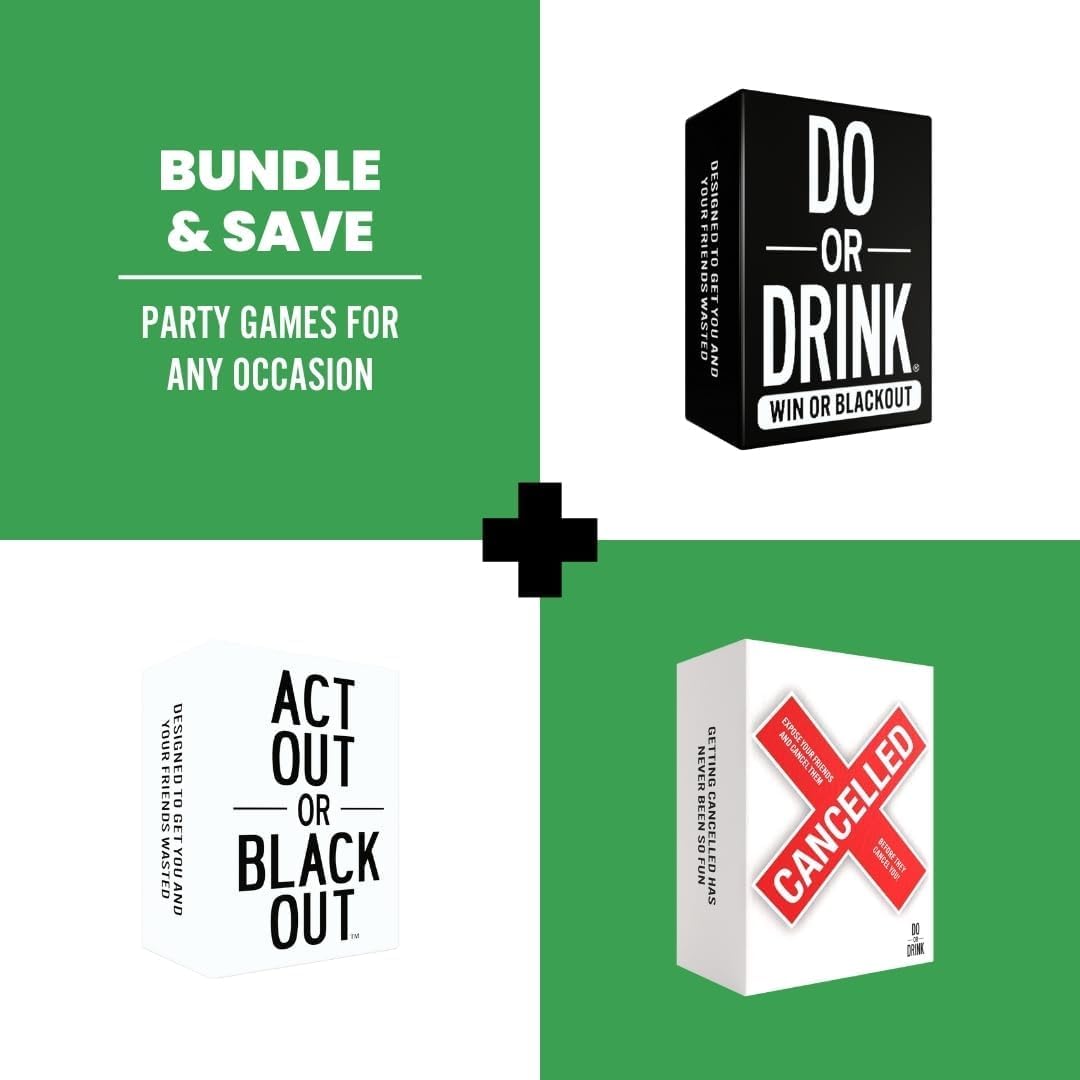 Do or Smoke Party Game for Adults - from The Makers of Do or Drink - Easy to Play Adult Card Game with 250 Challenge Cards - Trivia Games, Party Challenges, Versus, Truth Cards and More