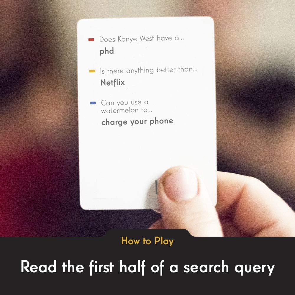 Search History Family Card Game: The All Ages Party Game of Surprising Searches - Family Edition
