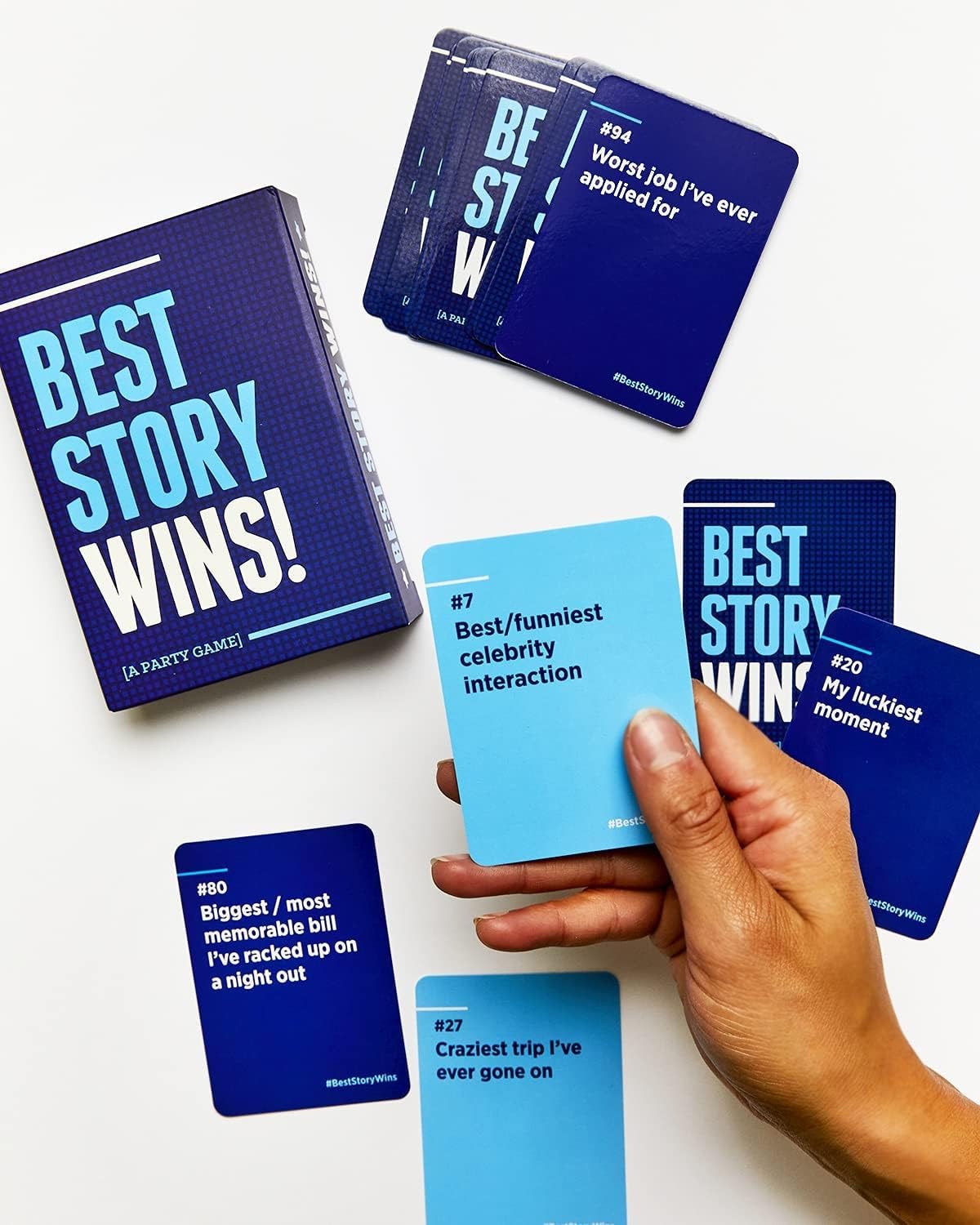 DSS Games Best Story Wins! A Story Telling Party Game for ages 17 to 70 years