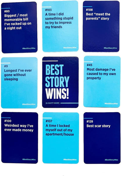 DSS Games Best Story Wins! A Story Telling Party Game for ages 17 to 70 years