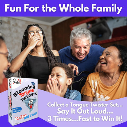 Really?! Hilarious Card Games for Kids 8-12 Teens Adults, Educational Family Party Games with Tongue Twisters, Memory and Travel Games, Homeschool, School, Gifts for Boys 8-12 Girls…