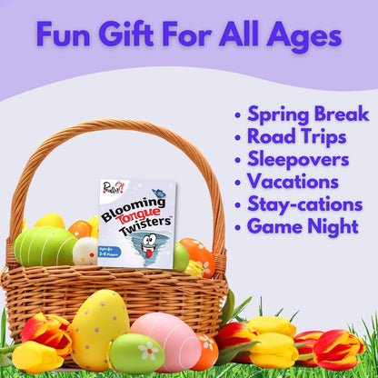 Really?! Hilarious Card Games for Kids 8-12 Teens Adults, Educational Family Party Games with Tongue Twisters, Memory and Travel Games, Homeschool, School, Gifts for Boys 8-12 Girls…