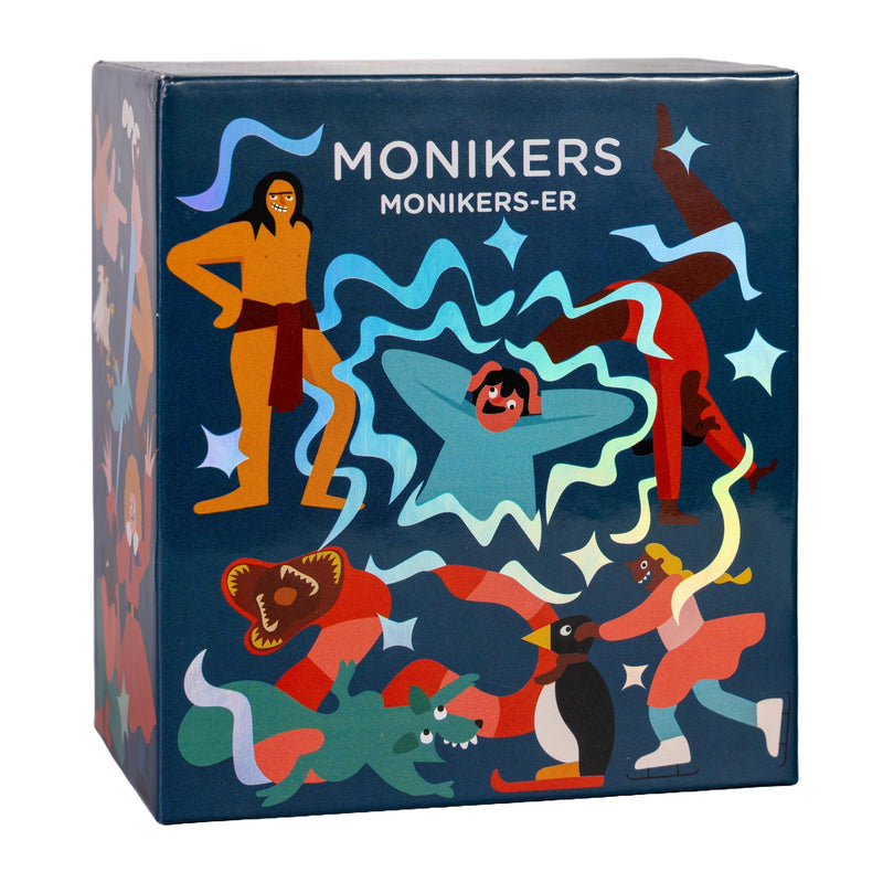 CMYK Monikers : Monikers-ER - Un Jeu de fête Qui respecte Votre Intelligence, 17 Ans et Plus
