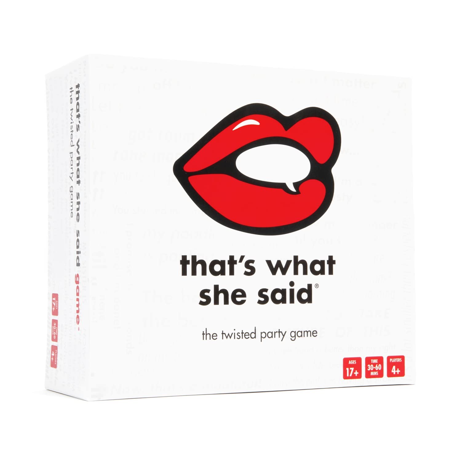 That's What She Said - The Party Game of Twisted Innuendos (US Edition)