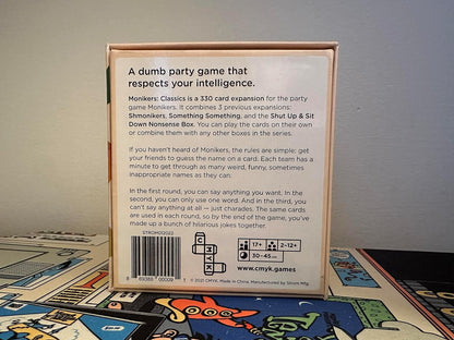 Monikers - Classic Expansion, For Use with the Game, 330 Extra Cards