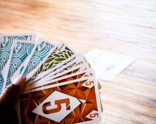 Splito Card Game - Interactive Hand Managment Colourful Card Game