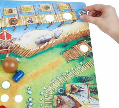 HABA 305338 Valley of the Vikings - 2019 Kinderspiel des Jahres (Children's Game of the Year) Winner - A Tactical Game for Ages 6+ English Version (Made in Germany