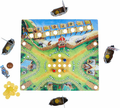 HABA 305338 Valley of the Vikings - 2019 Kinderspiel des Jahres (Children's Game of the Year) Winner - A Tactical Game for Ages 6+ English Version (Made in Germany
