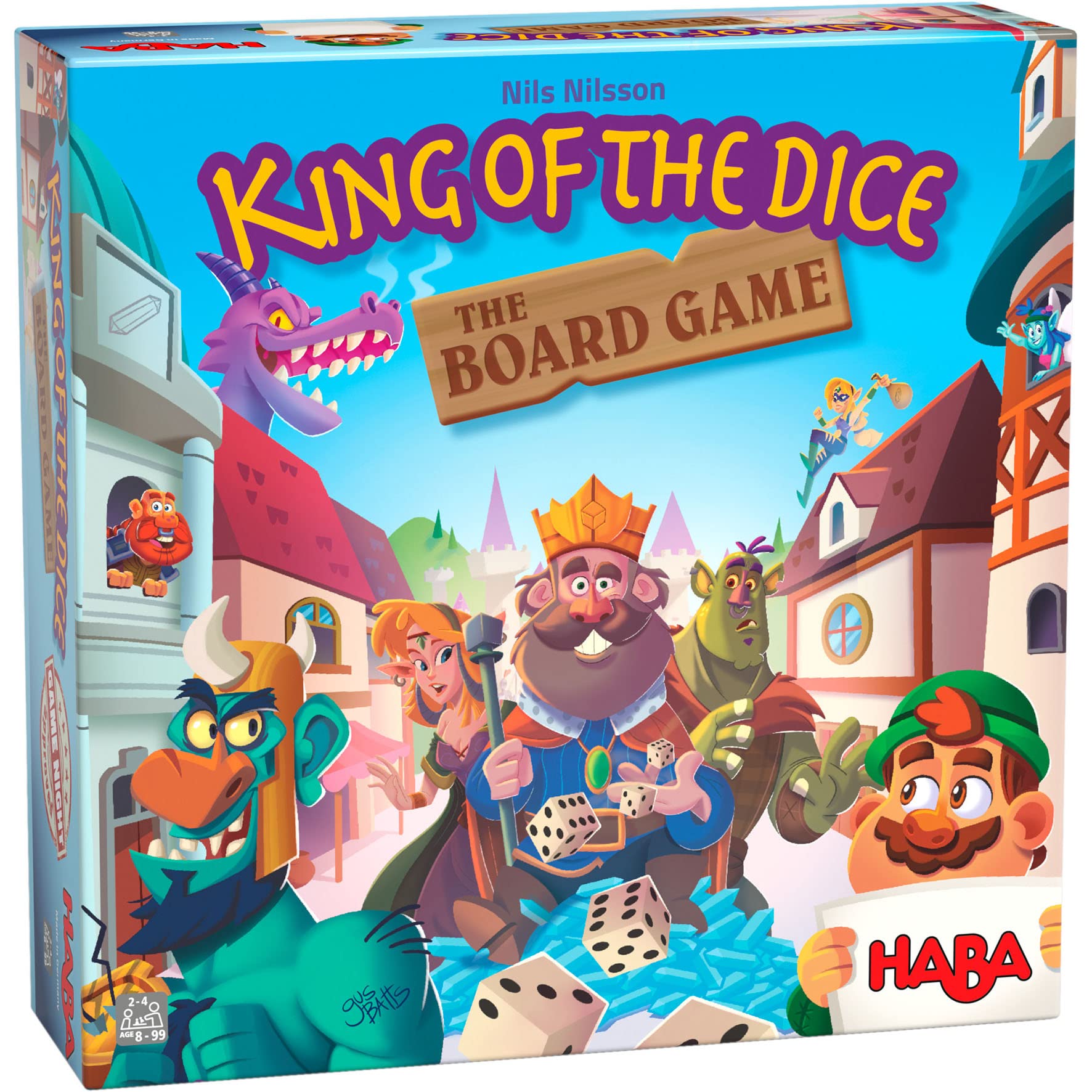 HABA King of The Dice - A Challenging and Fun Dice Game for Ages 8 and Up
