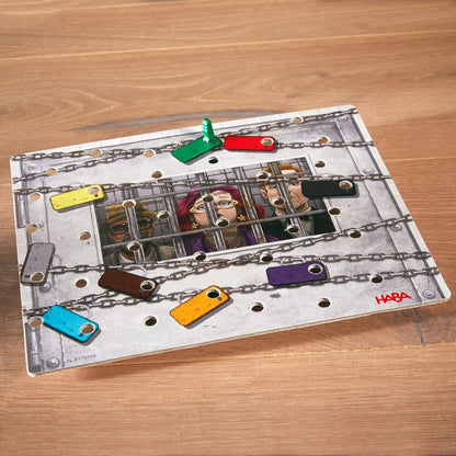 HABA The Key - Royal Casino Burglary- Deduction Game, Ages 10+, 1-4 Players, Unique Clue Mechanism, Engaging Crime Solving, Strategy Board Game with Repeat Play
