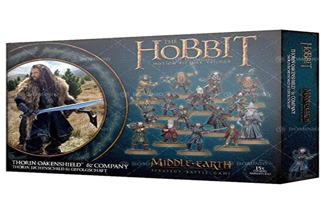 Games Workshop - Middle-Earth : The Hobbit / Lord of The Rings - Thorin Oakenshield & Company for Ages 14 and above