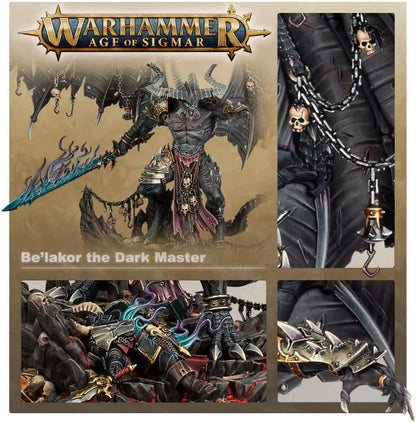 Games Workshop Slaves to Darkness Be'lakor Warhammer Age of Sigmar model building figure