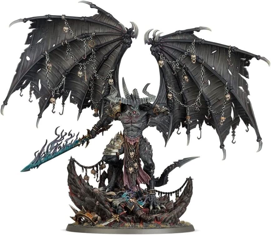 Games Workshop Slaves to Darkness Be'lakor Warhammer Age of Sigmar model building figure