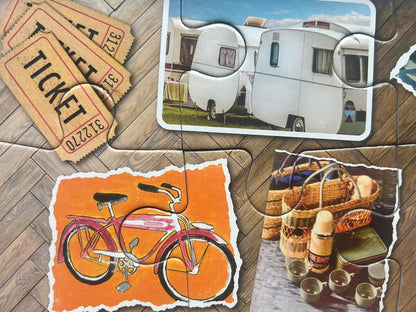 Days Out | 12 XXL Piece Jigsaw Puzzle | Dementia Puzzle | Extra Large Piece Jigsaw Puzzle for Alzheimer’s | Premium 100% Recycled Board | Gift for Elderly Grandparents | Gibsons Games