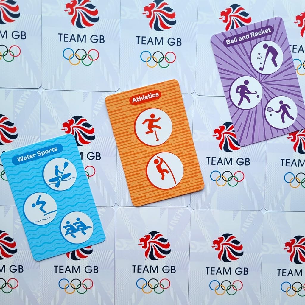 Team GB: Go for Gold | Sport Game | Ages 5+ | Speed Matching Game For Kids & Adults | Best Family Game for 2 to 8 Players | 10 min Gameplay