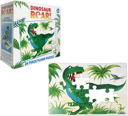 Paul Lamond 4555 Dinosaur Roar Jumbo Floor Puzzle (24 Pieces