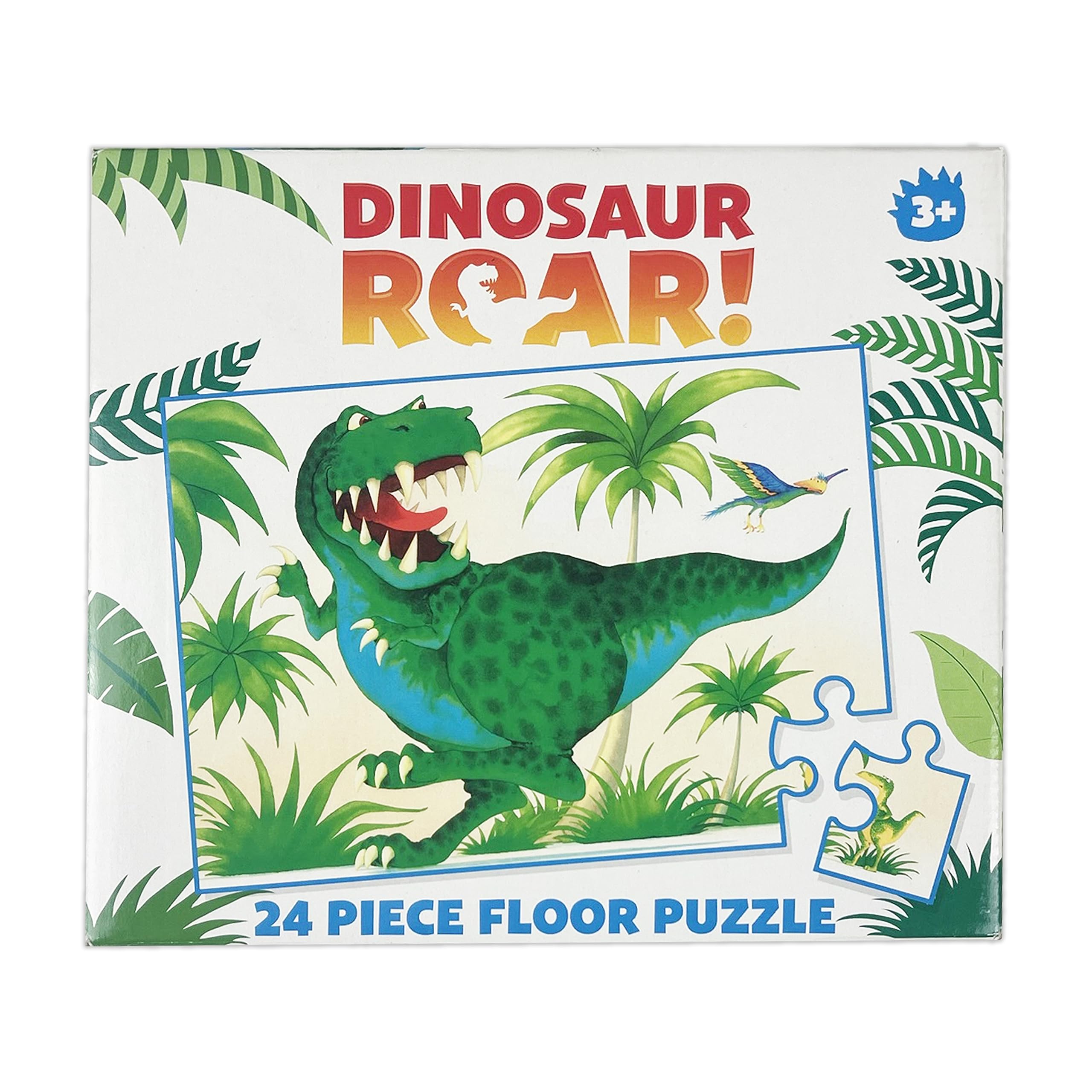 Paul Lamond 4555 Dinosaur Roar Jumbo Floor Puzzle (24 Pieces
