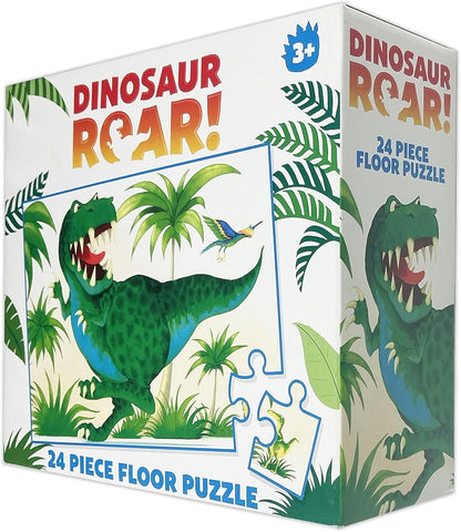 Paul Lamond 4555 Dinosaur Roar Jumbo Floor Puzzle (24 Pieces