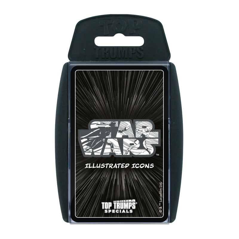 Top Trumps Star Wars Specials Illustrated Icons Educational game for 2 plus players Educational Gift and Toys for Ages 6 Plus
