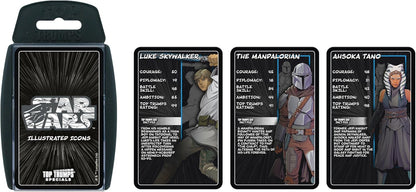 Top Trumps Star Wars Specials Illustrated Icons Educational game for 2 plus players Educational Gift and Toys for Ages 6 Plus