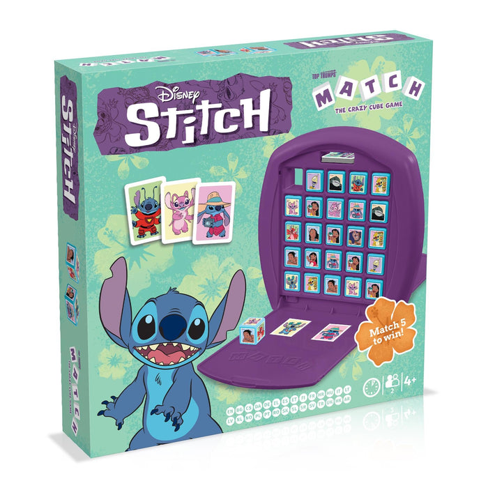 Top Trumps Lilo & Stitch Match - The Crazy Cube Game